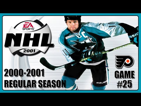 NHL 2001 #25 OF 82 - PHILADELPHIA FLYERS - 2000-01 REGULAR SEASON