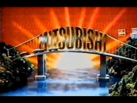 "The Mitsubishi Bridge from *Japan to Dodge" 30 sec TV ad on ABC TV Friday November 23, 1979