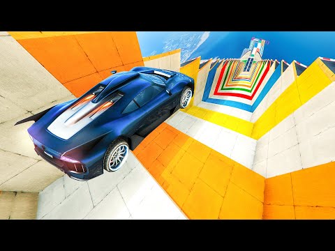 GTA 5 MEGA RAMP ▸ NO COPYRIGHT GAMEPLAY | GTA GAMEPLAY for TIKTOK & YOUTUBE | 4K | 593