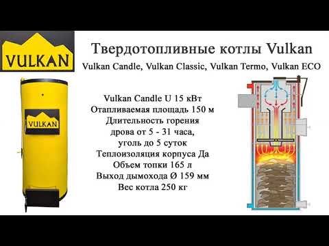Котел утилізатор Vulkan EKO 15 кВт енергозберігаючий твердопаливний котел з високим ККД - фото 3 - id-p2741018689