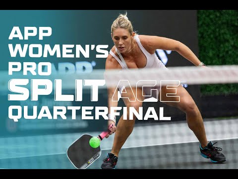 APP Women's Pro Doubles Split Age Quarterfinal - Harris & Gallwas vs. Bates & Endara