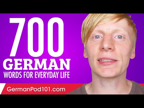 380 German Words for Everyday Life Basic Vocabulary 19