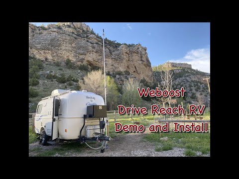 Weboost Drive Reach RV Cell Phone Booster - Demo and Install for Casita