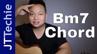 How to play Bm7 Chord on Acoustic Guitar  B Minor 