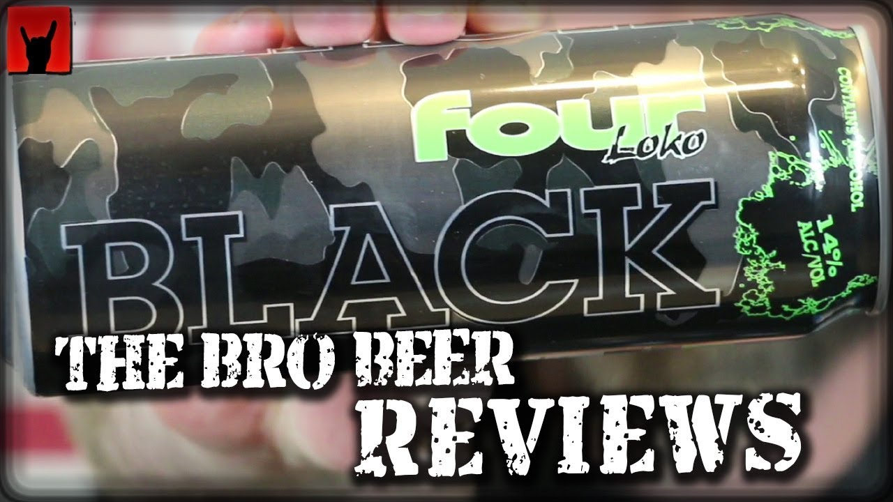 Four Loko Black 14% abv - The Bro Beer Reviews