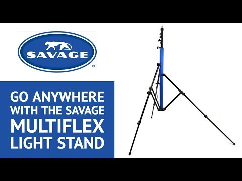 Go Anywhere with the Savage MultiFlex Light Stand