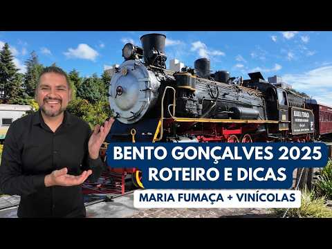 Bento Gonçalves 2025: Maria Fumaça Train, Wineries, and Complete Travel Guide!
