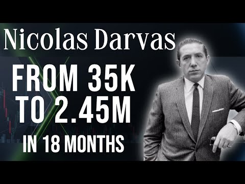 How Nicolas Darvas Turned $35K into $2.45M | The Untold Box Theory Strategy