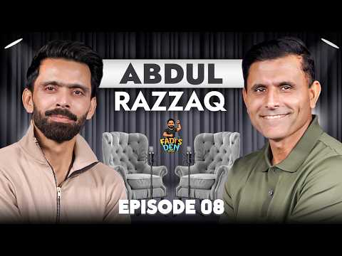 Abdul Razzaq Spills All! ft.Abdul Razzaq | Fadi’s Den | Fawad Alam