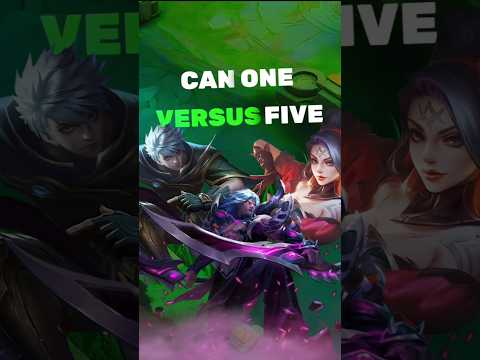 Top 5 Heroes That Can 1v5 the Enemy Team#mlbb #mobalegends #shorts