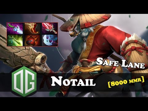 N0tail - Phantom Lancer [8000 MMR] | Dota 2 | Patch  7.06е