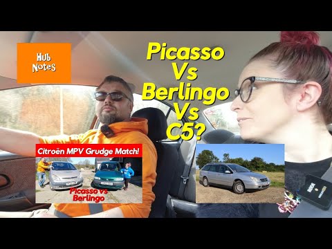 Vlog: Picasso vs Berlingo vs C5 estate? Cecily remembered!