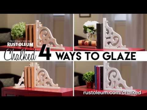 Thumbnail for How To Video | 4 Ways to Glaze with Rust-Oleum Chalked Decorative Glaze