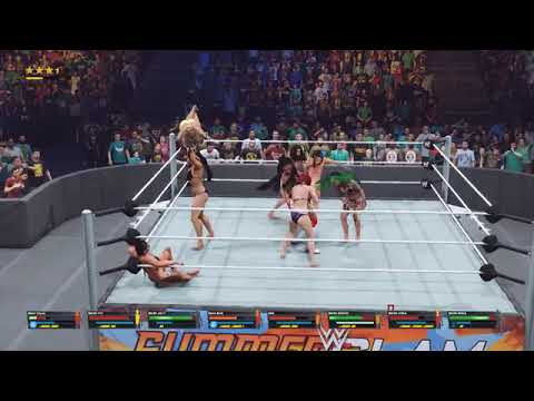 BIKINI CROSS BRANDED RUMBLE MATCH - NXT DEAD OR ALIVE - SEPT 20