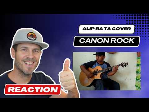 Reaction Video Alip Ba Ta Cover of Canon Rock