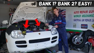 PORSCHE CAYENNE WHERE IS BANK 1 BANK 2, WHAT IS BANK 1 BANK 2