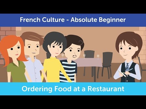 Cultura Francesa Inovadora - Como Pedir Comida em um Restaurante