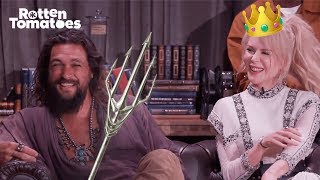 Interview complète d'Aquaman au Comic-Con | Rotten Tomatoes