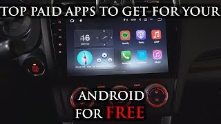 Top Cracked Apps for your Android head unit! (Paid Services for Free)