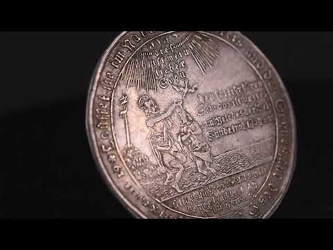Coin, German States, Taufthaler, 1741, Zellerfeld, AU(55-58), Silver