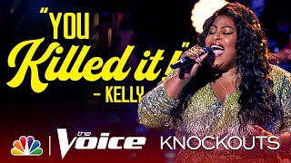 Rose Short&#39;s &quot;Big White Room&quot; Is Blake&#39;s Favorite Performance of the Knockouts - The Voice Knockouts