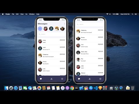 Messaging App UI Using SwiftUI - Chat App UI Using SwiftUI - SwiftUI Tutorials