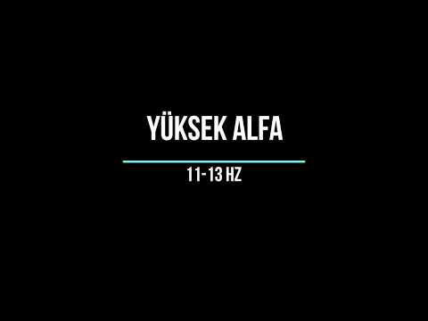 Yüksek Alfa Dalgası 11-13 Hz