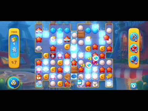 Fishdom 7869 Hard Level - NO 💣🧨💥