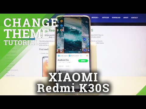 How to Change Theme on XIAOMI Redmi K30S - Theme Customization