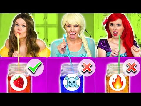DON’T CHOOSE THE WRONG MYSTERY DRINK CHALLENGE. Totally TV Parody.
