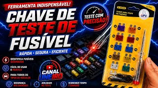 TESTE SEU FUSÍVEL EM SEGUNDOS!