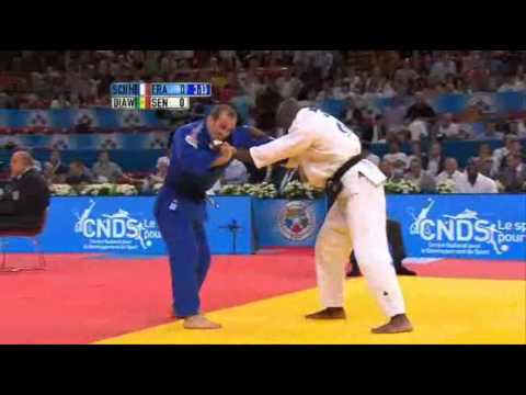 JUDO 2011 World Championships: Alain Schmitt (FRA) - Baye Diawara (SEN)
