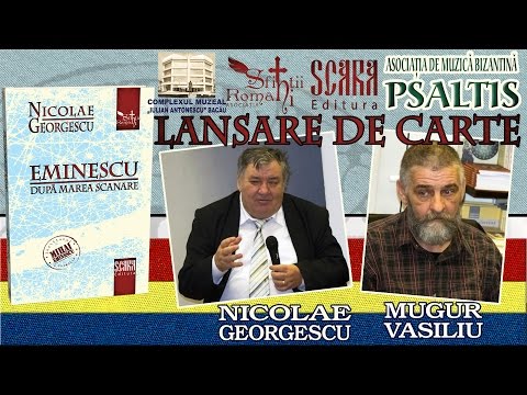 Eminescu după marea scanare (Bacău, 17 mai 2016)