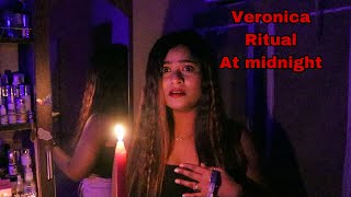 I Played the VERONICA RITUAL again || haunted game at MIDNIGHT| RIA