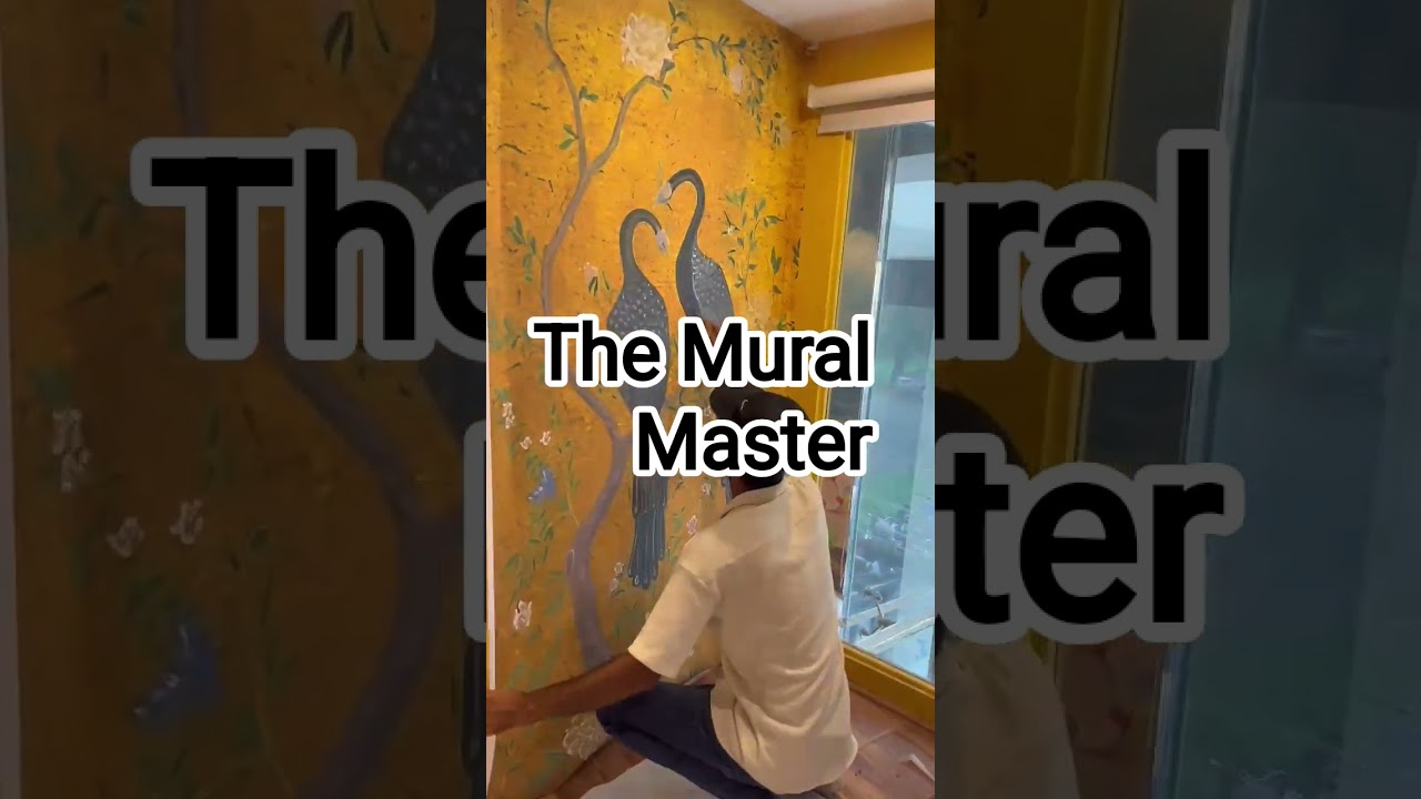 Digital Printing On Canvas Wall Mural for order contact Shiraz Amin The Mural Master 03069053386