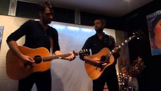 Jay Nash feat. Ari Hest - Saturday LIVE @ living room gig Den Bosch - Holland 1411.2012