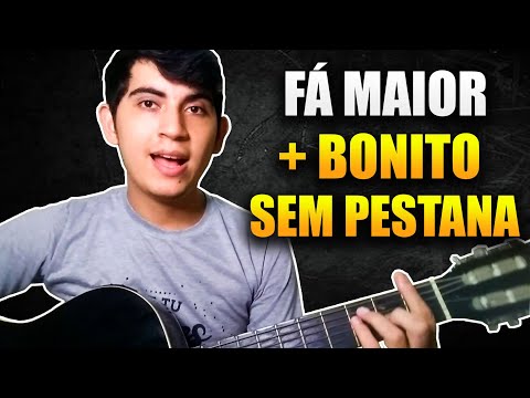 3 Formas SIMPLES de fazer o acorde F (Fá Maior) SEM PESTANA