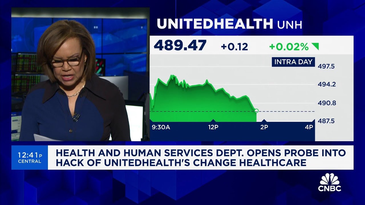Health and Human Services Department opens probe into hack at UnitedHealth’s Change Healthcare