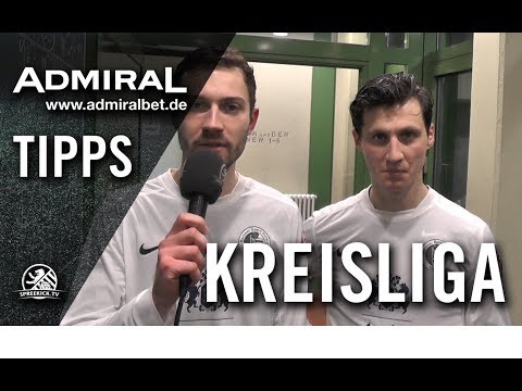 ADMIRAL-Tipps mit Tom Lettau und Simon Biemüller (beide BSV 1892 II)