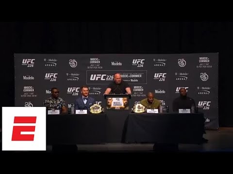 [FULL] Stipe Miocic vs. Daniel Cormier UFC 226 pre-fight press conference | ESPN