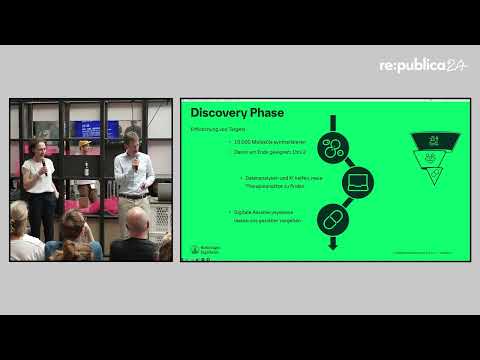 re:publica 2024: Krankheiten besiegen durch KI & Co