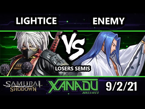 F@X 421 Losers Semis - Lightice (Yashamaru) Vs. Enemy (Ukyo) Samurai Shodown