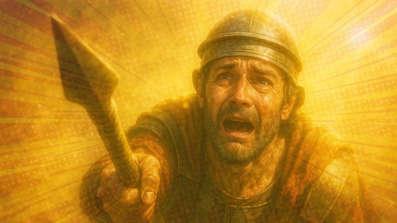 Longinus the centurion who pierced Christ's side. What he experienced next is heartbreaking.