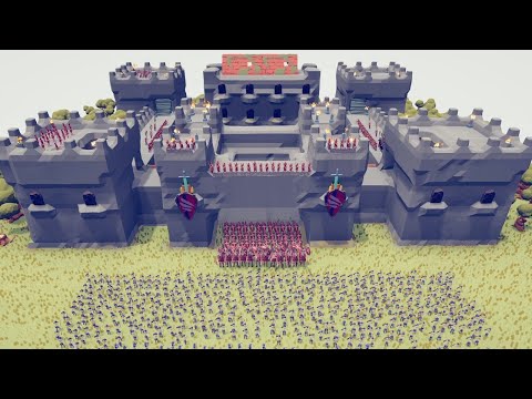 King Brothers' Medieval Castle Defense Mission in TABS Map Creator Totally Accurate Battle Simulator
