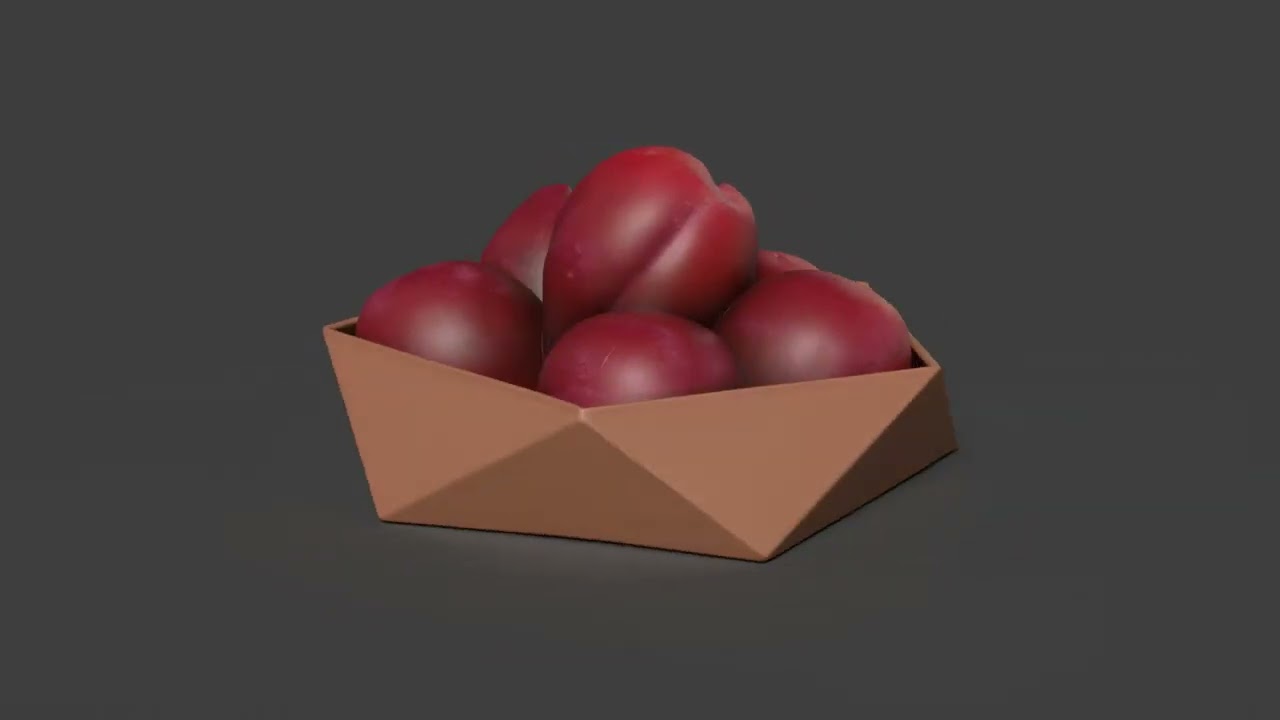 Chinese Plum 3D Model
