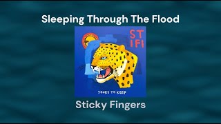 Sleeping Through The Flood. Lyrics in English and Spanish