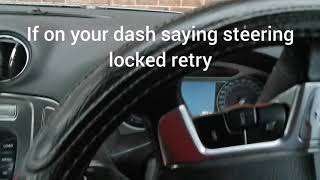 Ford keyless steering locked