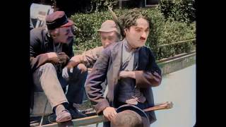 Chaplin - Work - color (Laurel & Hardy)