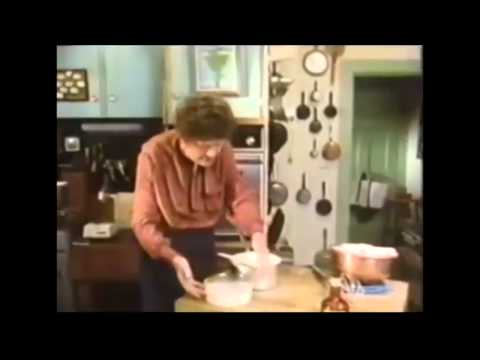 Julia Child makes Grand Marnier souffle