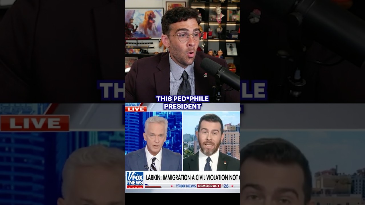 Oliver Larkin goes BEAST MODE on Fox News
